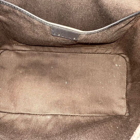 CELINE Shoulder Bag C Macadam Brown Suede - Picture 11 of 13